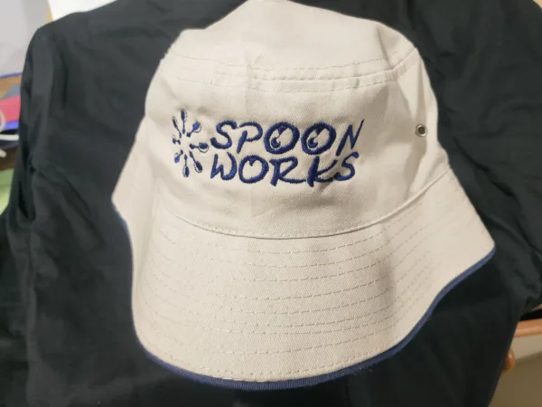 Spoonworks Base Line Logo Bucket Hat 1